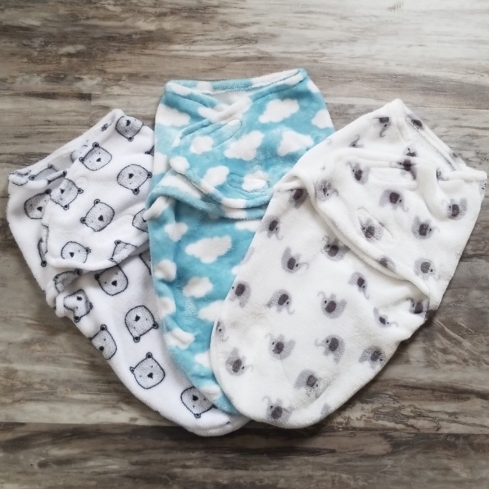 Cozy Baby Swaddle Blanket Set